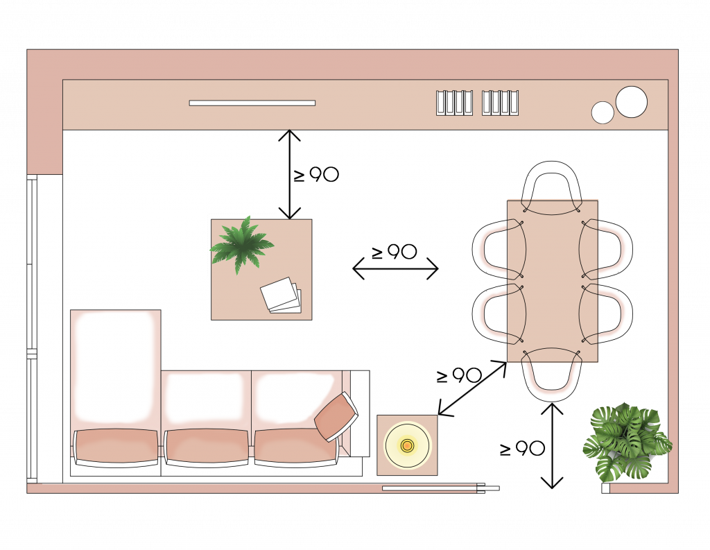 dimensiones-minimas-para-un-salon-comedor