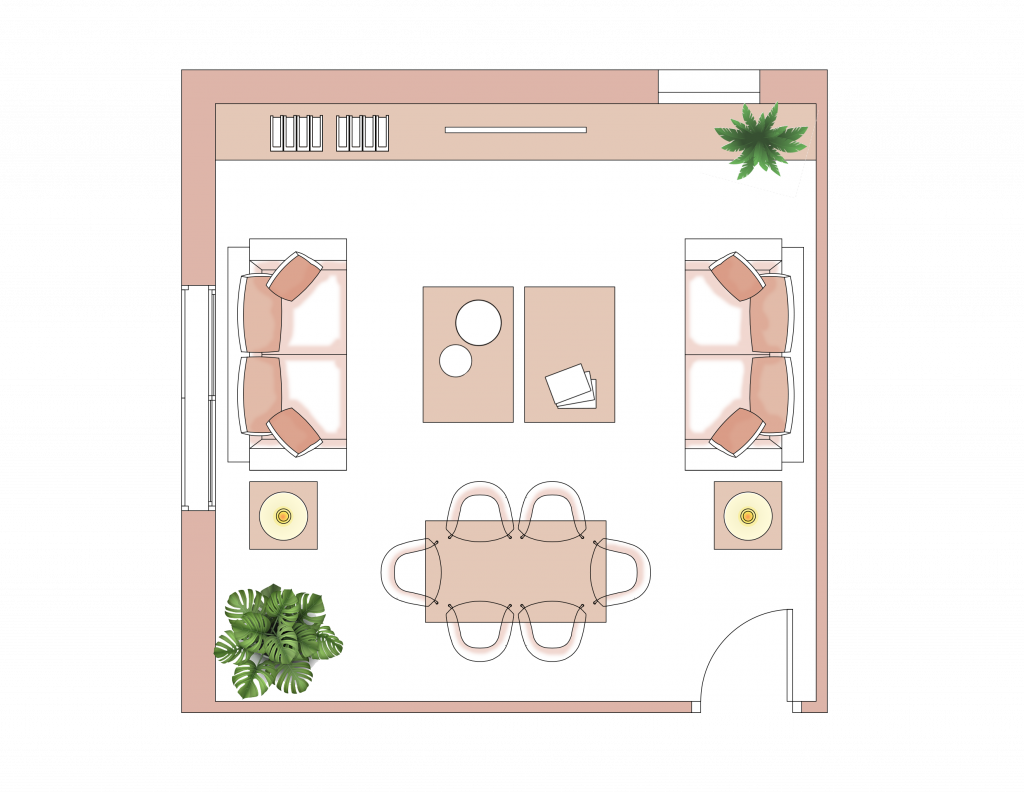 distribuir-un-salon-comedor-cuadrado