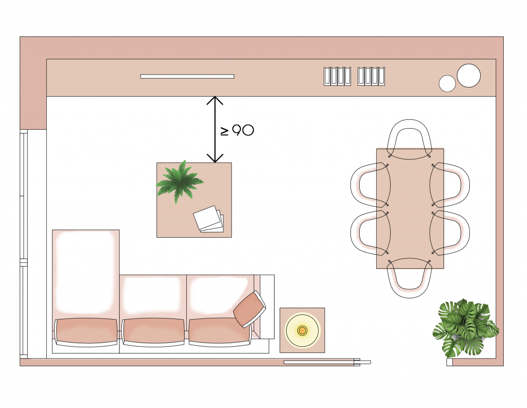 dimensiones-minimas-para-un-salon-comedor