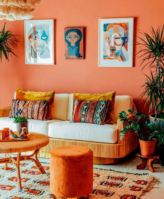 color-naranja-decoracion-de-interiores-viviendas