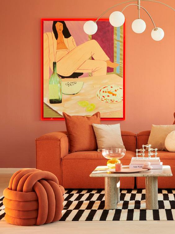 color-naranja-decoracion-de-interiores-viviendas